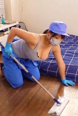 (वीडियो) होनामी अकागी मोटे बड़े स्तनों वाली घर की सफाई करने वाली एक महिला अतिरिक्त सेवा के साथ स्खलित हो जाती है… (24पी)