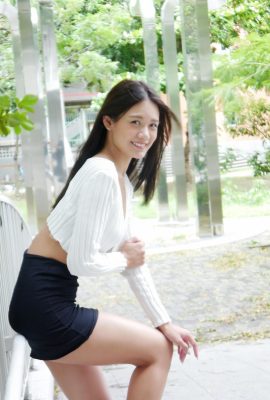 [इंटरनेट संग्रह]ताइवान की खूबसूरत टांगों वाली लड़की-सिंथिया मिंग ज़िक्सी लंबी टांगों वाली खूबसूरत आउटडोर शूटिंग (1) (116p)