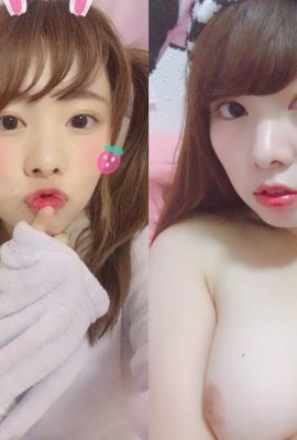 19 वर्षीय जापानी बड़े स्तन वाली महिला कॉलेज छात्रा आत्म-पिटाई (15पी)