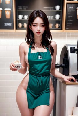 (योनिमस) वह कॉफ़ी बनाती है
