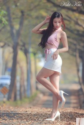 (ऑनलाइन संग्रह) खूबसूरत पैरों वाली ताइवानी लड़की-किकी कुओ सेक्सी ब्यूटी आउटडोर फोटो शूट (2) (89p)
