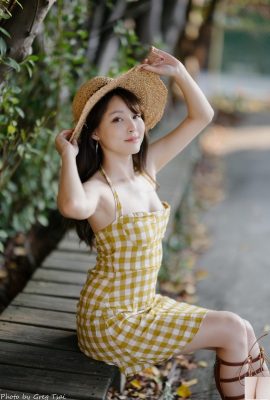(इंटरनेट से एकत्रित) सुंदर पैरों वाली ताइवानी लड़की-एशले, मनमौजी सुंदरता, फैशनेबल आउटडोर शूटिंग (5) (104पी)