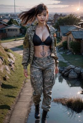 सेक्सी सैनिक महिला1