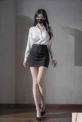 ★ Patreon ★ (Kaiysx) एक काले मुखौटा 1 के साथ लड़की