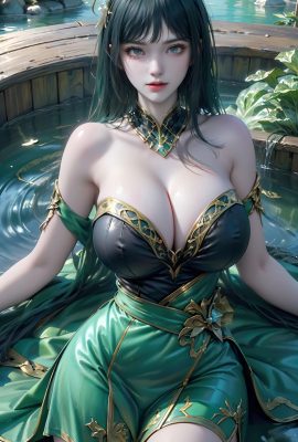 (Ai उत्पन्न) लड़ना आकाश mu qingluan 3 को तोड़ते हैं