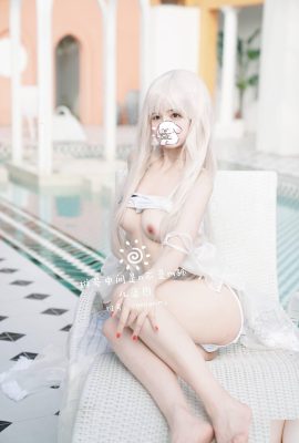 (FuLiJi) प्रारंभिक चेंगज़ी मेव कंगे चेहरा चित्र संख्या 019 स्विमसूट (33 पी)