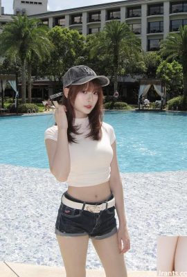 एक सफेद और कोमल आकृति के साथ एक सुंदर और प्यारा चेहरा “Xuanxuan” (10p)