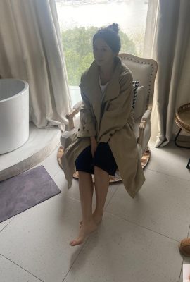 चीनी मॉडल क्यूकी के मानव शरीर का निजी फोटोशूट सेट (47पी)