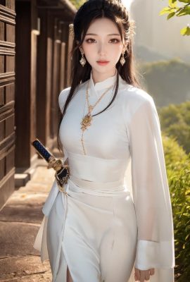 गुफेंग महिला तलवार-स्टैंड