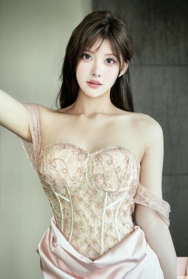 (मूल पहली रिलीज) XiuRen ली शुआंग’एर की 1,600 युआन की गुलाबी पोशाक से तीन-बिंदु बटन वाली बिल्ली का पता चलता है (106P)